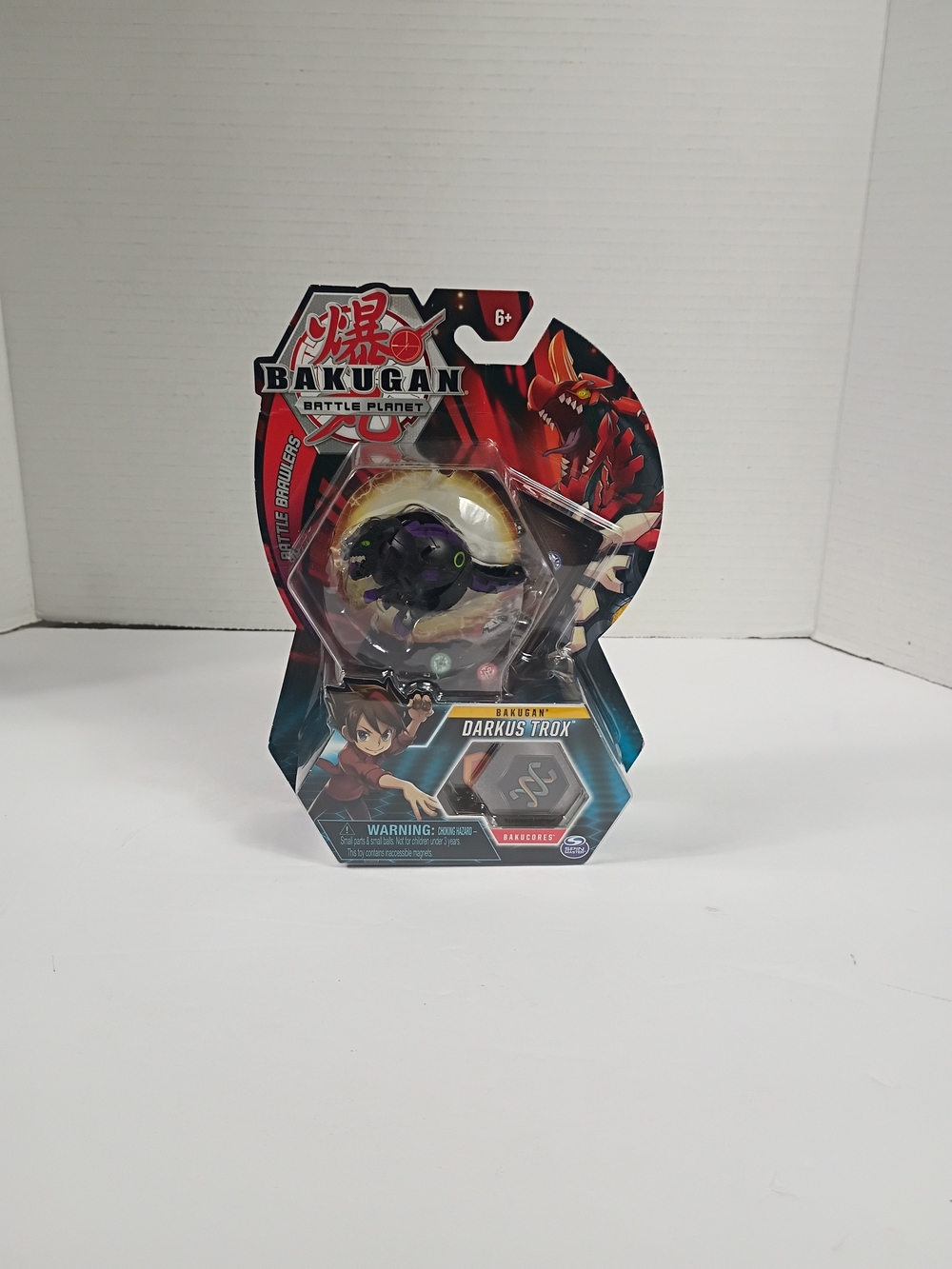 Bakugan Battle Planet DARKUS TROX Figure Brawlers NEW SEALED